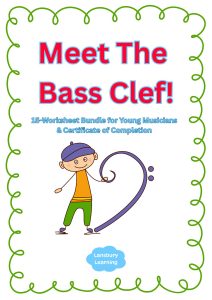 Meet Bass Clef Music Theory Printables